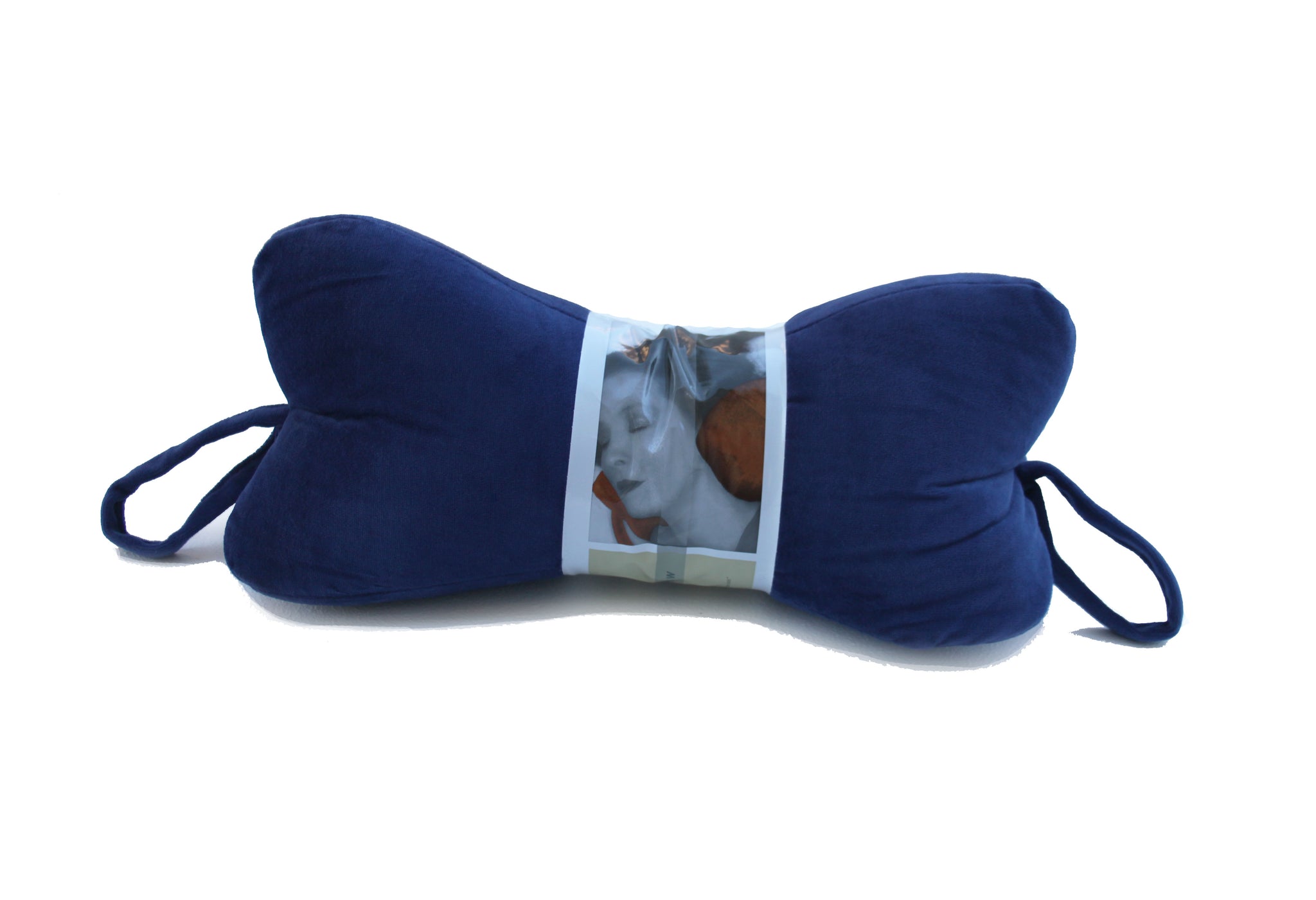 Original Bones NeckBone Chiropractic Pillow in Velour Fabric SleepLikeABear